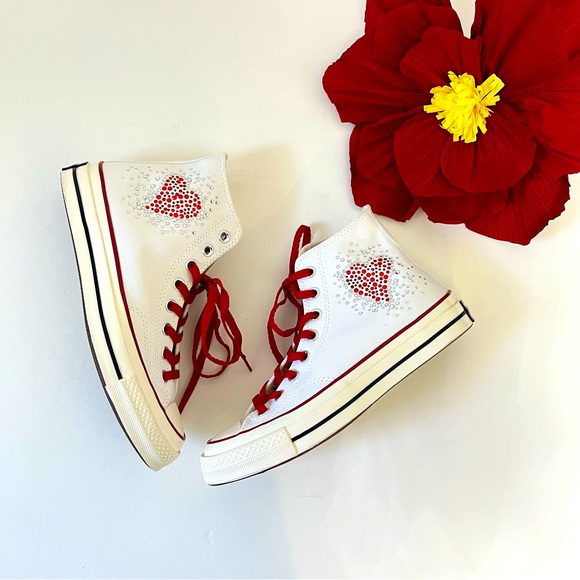 Converse High Top Chuck Taylor All Star Sneakers Size Women 8.5 Men 6.5 -Reemoly